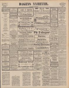 Dagens Nyheter Tisdagen den 11 November 1890