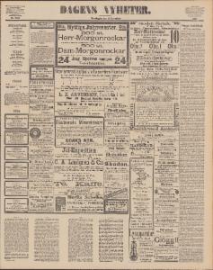 Sida 1 Dagens Nyheter 1890-12-11