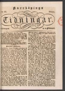 Norrköpings Tidningar 1831-02-19