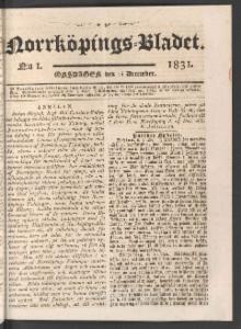 Sida 5 Norrköpings Tidningar 1831-12-14