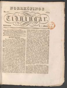 Norrköpings Tidningar 1832-03-10