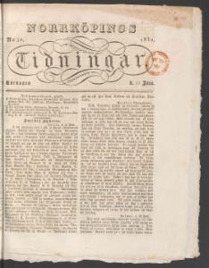 Norrköpings Tidningar Lördagen den 23 Juni 1832
