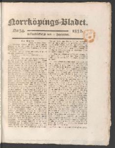Sida 5 Norrköpings Tidningar 1832-09-22