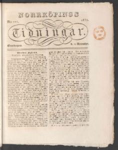 Norrköpings Tidningar Onsdagen den 19 December 1832