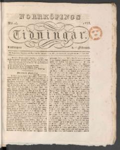 Norrköpings Tidningar 1833-02-23