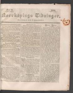 Norrköpings Tidningar 1840-09-19