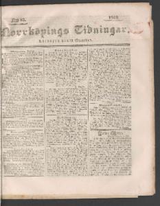Sida 1 Norrköpings Tidningar 1840-10-31