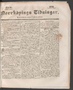 Norrköpings Tidningar 1840-11-14