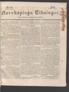 Norrköpings Tidningar Lördagen den 5 December 1840