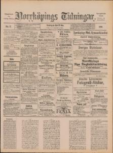 Norrköpings Tidningar Onsdagen den 22 Januari 1890