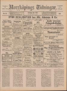 Norrköpings Tidningar Onsdagen den 5 Februari 1890