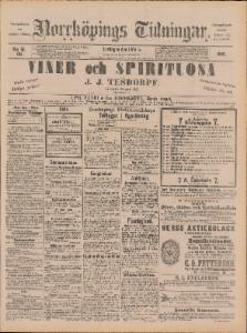 Norrköpings Tidningar Mars 1890