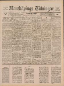 Sida 5 Norrköpings Tidningar 1890-03-22