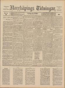 Sida 5 Norrköpings Tidningar 1890-03-29