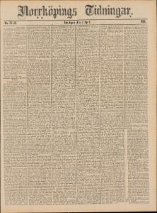 Sida 5 Norrköpings Tidningar 1890-04-02