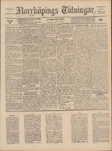 Sida 5 Norrköpings Tidningar 1890-04-12