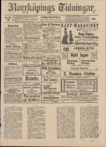 Sida 5 Norrköpings Tidningar 1890-04-19