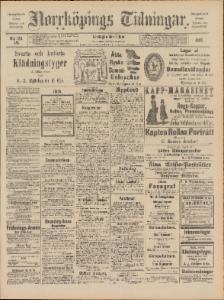 Sida 1 Norrköpings Tidningar 1890-06-07