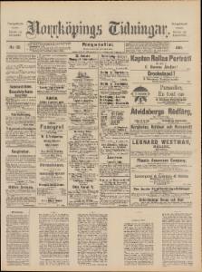 Norrköpings Tidningar Måndagen den 9 Juni 1890