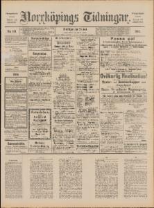 Norrköpings Tidningar Onsdagen den 25 Juni 1890