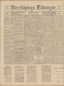 Sida 5 Norrköpings Tidningar 1890-07-19