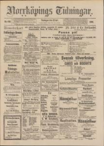 Norrköpings Tidningar Tisdagen den 22 Juli 1890