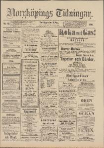 Norrköpings Tidningar Torsdagen den 28 Augusti 1890