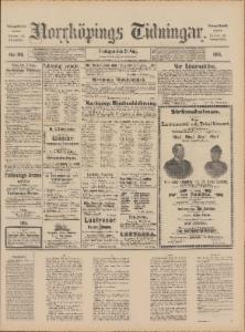 Norrköpings Tidningar Fredagen den 29 Augusti 1890