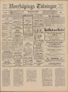 Sida 1 Norrköpings Tidningar 1890-09-11