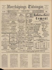 Norrköpings Tidningar Fredagen den 26 September 1890