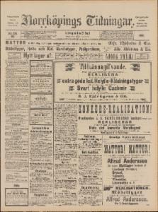 Sida 1 Norrköpings Tidningar 1890-09-27