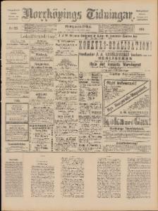Sida 1 Norrköpings Tidningar 1890-09-29