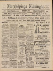 Norrköpings Tidningar Oktober 1890