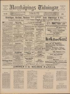 Norrköpings Tidningar Fredagen den 10 Oktober 1890