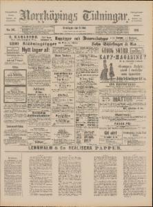 Norrköpings Tidningar Onsdagen den 22 Oktober 1890