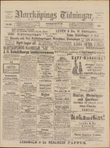 Sida 1 Norrköpings Tidningar 1890-10-29