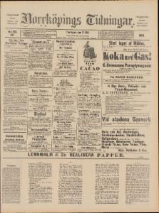 Sida 1 Norrköpings Tidningar 1890-10-31