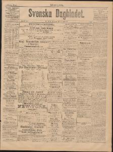 Sida 1 Svenska Dagbladet 1890-02-25