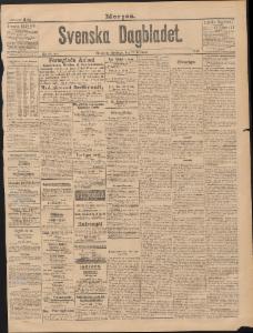 Sida 1 Svenska Dagbladet 1890-02-27