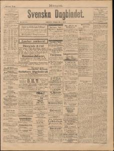 Sida 1 Svenska Dagbladet 1890-03-07