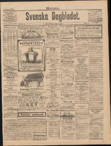 Sida 1 Svenska Dagbladet 1890-03-08