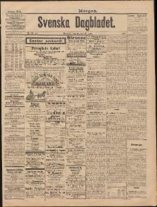 Sida 1 Svenska Dagbladet 1890-03-12