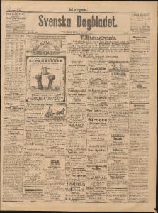 Sida 1 Svenska Dagbladet 1890-03-22