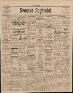 Svenska Dagbladet Onsdagen den 26 Mars 1890