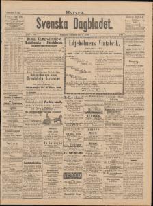 Sida 1 Svenska Dagbladet 1890-03-27