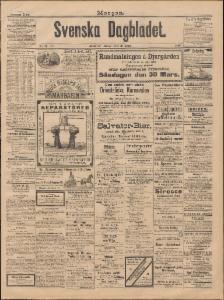 Sida 1 Svenska Dagbladet 1890-03-29