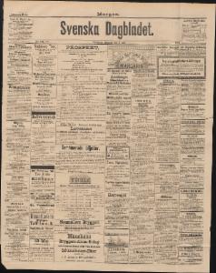 Svenska Dagbladet Lördagen den 3 Maj 1890