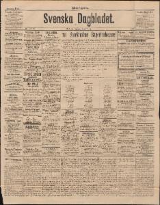 Svenska Dagbladet Lördagen den 17 Maj 1890