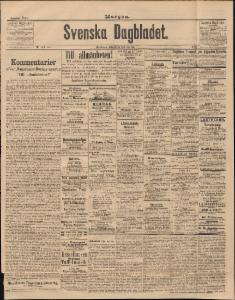 Svenska Dagbladet Måndagen den 19 Maj 1890