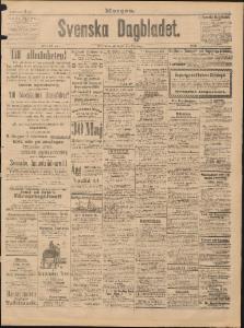 Svenska Dagbladet Onsdagen den 28 Maj 1890